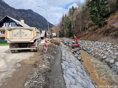 Sanacijska obnova vodotokov in hudournikov po poplavah (7)